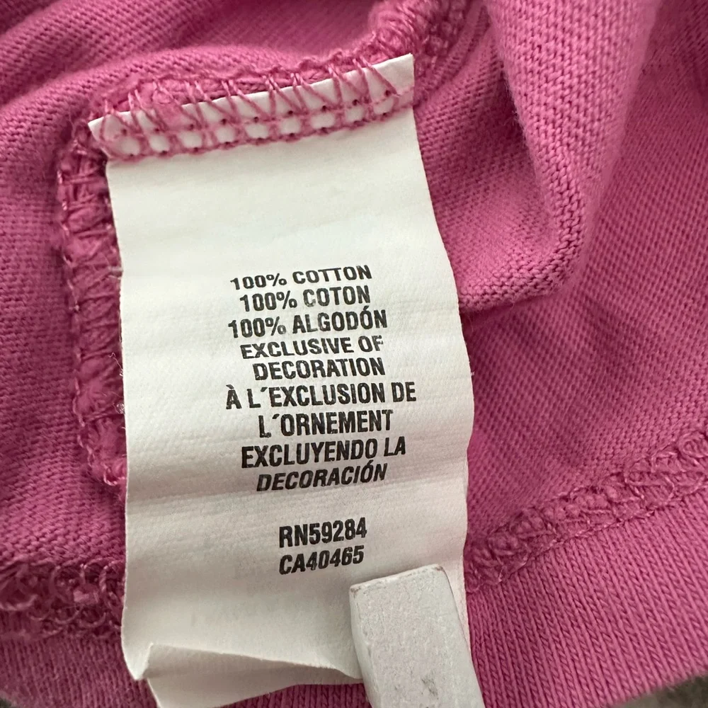 The Children’s Place Embroidered Patch Long Sleeve T-shirt in Pink Size 18 Mos